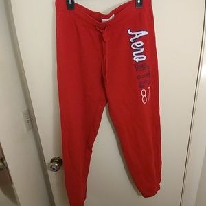 Red Aeropostale sweatpants
